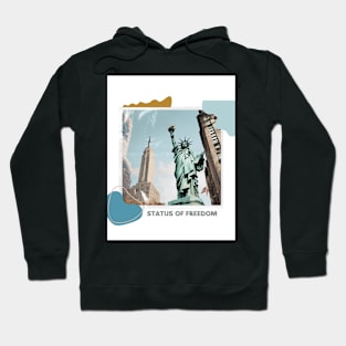 Statut de la liberté Hoodie